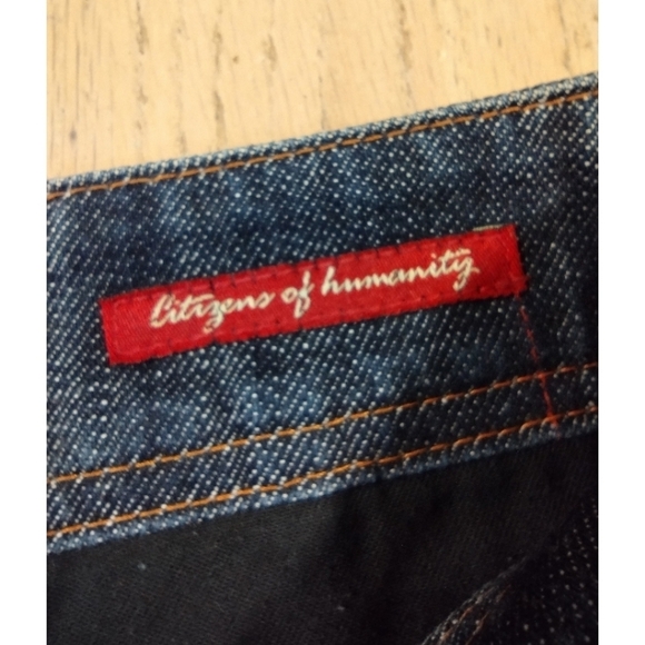 Citizens of Humanity distressed denim skirt - Picture 15 of 15